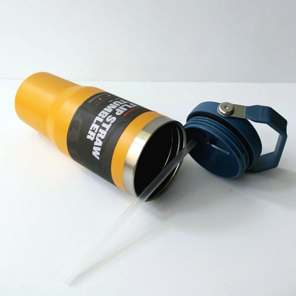 Stanley The Iceflow Safron Flip Straw Stainless Steel Tumbler 30 oz - Picture 3 of 5